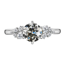 Premium Brilliant Diamond Bridal Ring 2 ct – main view