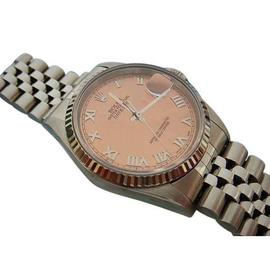 Salmon_Roman_Dial_Men_s_Rolex_Datejust_Watch_QUICK_SET