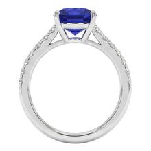 Sapphire Engagement Ring Ceylon Blue White Gold Jewellery 2.75 Carats