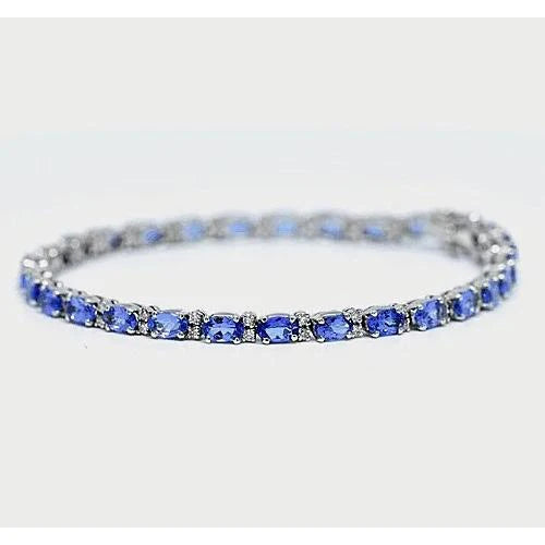 Sapphire Tennis Bracelet