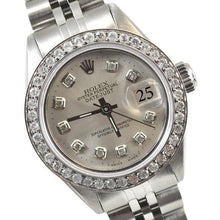 Silver Diamond Bezel
