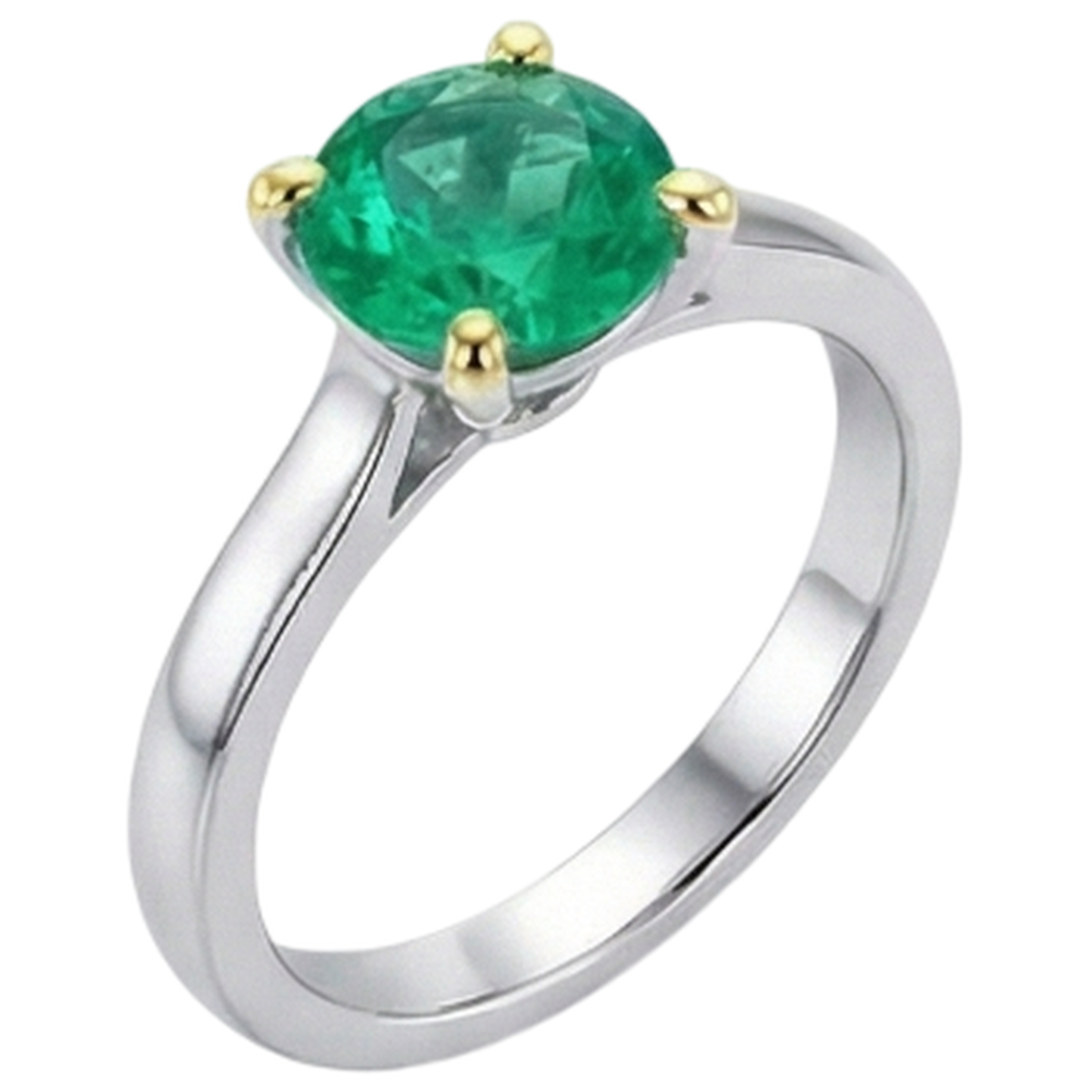 Bespoke Precious Stone Ring 2.50 ct – front view