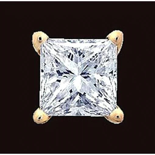 Single F Vs1 1 Carat Real Diamond Stud Earring Men Jewelry