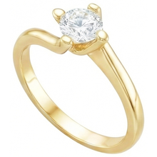 Solitaire 1.75 Carat Natural Earth Mined Diamond Wedding Ring Yellow Gold 14K