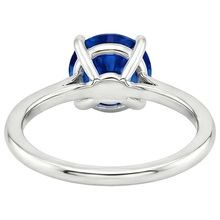 Solitaire 2.5 Carat Sapphire Ring