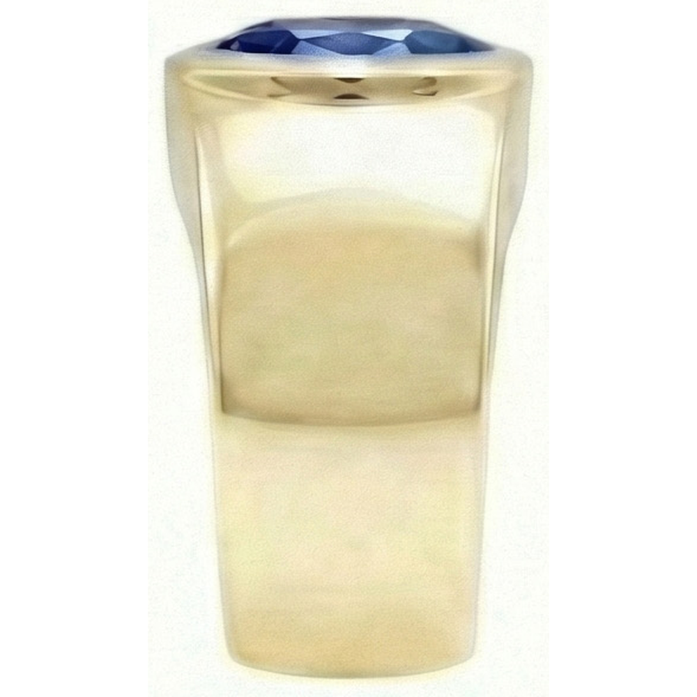 Solitaire Ceylon Sapphire Men's Ring 3 Ct Wedding Anniversary Jewellery