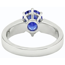 Solitaire Ceylon Sapphire Ring 1.50 Carats Prong Set Ladies Jewellery