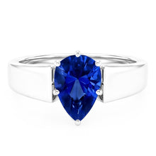 Solitaire Ceylon Sapphire Ring 1.50 Carats Prong Set Ladies Jewellery