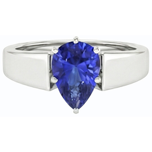 Solitaire Ceylon Sapphire Ring 1.50 Carats Prong Set Ladies Jewellery
