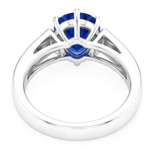Solitaire Ceylon Sapphire Ring 1.50 Carats Prong Set Ladies Jewellery