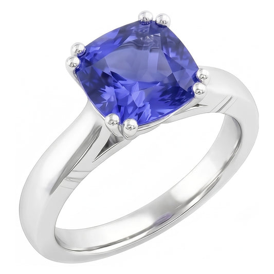 Solitaire Ceylon Sapphire Ring