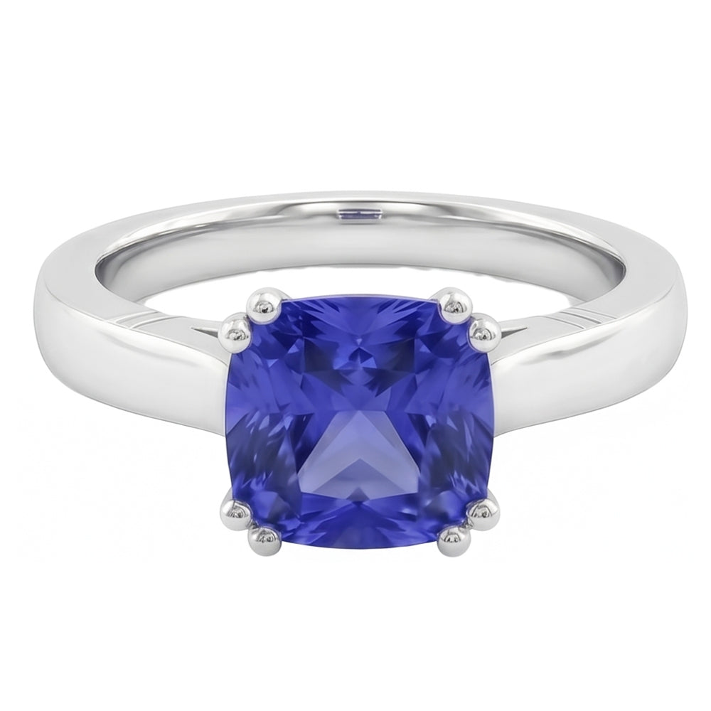 Solitaire Ceylon Sapphire Ring