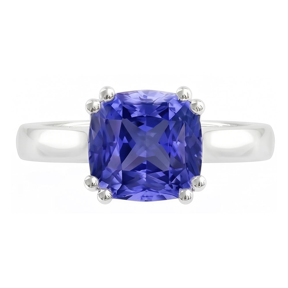 Solitaire Ceylon Sapphire Ring