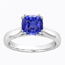 Solitaire Ceylon Sapphire Ring