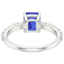 Solitaire Ceylon Sapphire With Accents Ring & Natural Earth Mined Diamonds 5 Carats