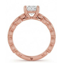 Solitaire Engagement Ring Old Cut Cushion Natural Earth Mined Diamond 2.50 Carats