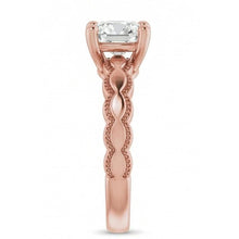 Solitaire Engagement Ring Old Cut Cushion Natural Earth Mined Diamond 2.50 Carats