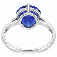 Solitaire Gemstone Jewellery Ring Pear Sri Lankan Sapphire 4 Carats