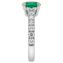 Designer Precious Stone Ring 2.50 ct – profile view