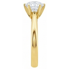 Solitaire Genuine Natural Earth Mined DIAMOND ( NOT LAB GROWN ) Engagement Ring Yellow Gold 1.51 Ct.