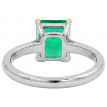 Luxurious Colored Stone Ring 3.50 ct – back view
