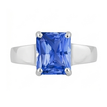Solitaire Mens Ring Gemstone Jewellery 2.50 Carats Sri Lankan Sapphire