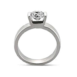 Solitaire Natural Diamond Anniversary Ring 1.51 Carats Ring New