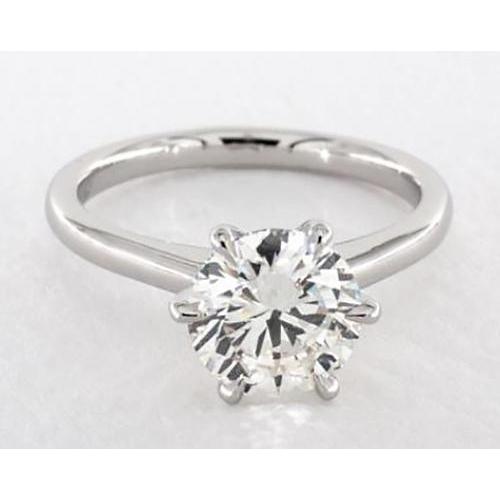 Solitaire Natural Diamond 2 Carats
