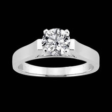 Solitaire Natural Diamond Jewelry Ring 2.51 Cts White Gold 14K