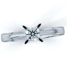Solitaire Natural Diamond Ring 1 Carat Classic Women Jewelry