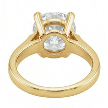Sparkling Diamond Solitaire Engagement Ring 4 ct – top view