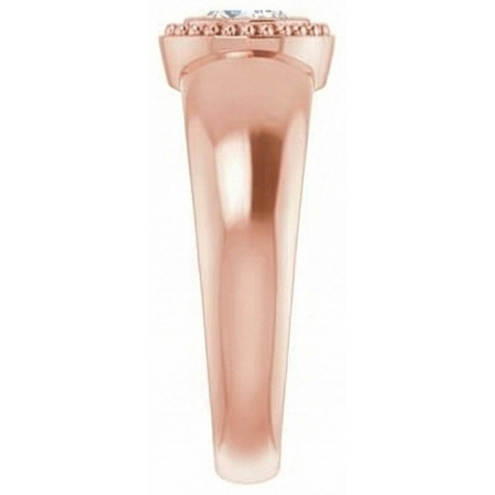 Solitaire Pear Old Cut Real Natural Earth Mined Diamond Wedding Ring Bezel Set Gold 1 Carat