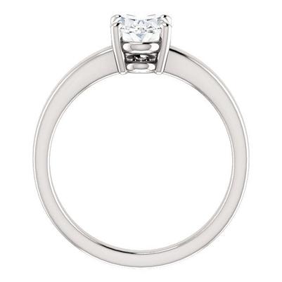 Solitaire Real Diamond Ring 3.50 Carats Prong Setting Jewelry 2