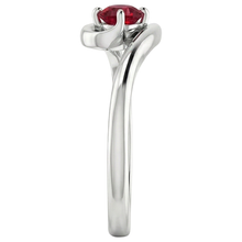 Solitaire Ring Burmese Ruby 1.50 Carats Twisted Style Jewellery New
