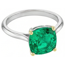 Timeless Colored Stone Ring 3.50 ct – side view