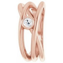 Solitaire Ring Old Miner Natural Earth Mined Diamond Bezel Triple Split Shank 1 Carat