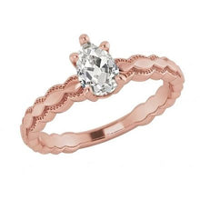 Solitaire Ring Pear Natural Earth Mined DIAMOND ( NOT LAB GROWN ) 1.50 Carats Rose Gold Jewellery