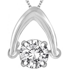 Solitaire Round Brilliant Cut 2.75 Ct Real Diamond Pendant Necklace