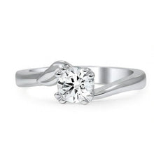Solitaire Sparkling 1.50 Carats Round Cut Natural Earth Mined Diamond Wedding Ring
