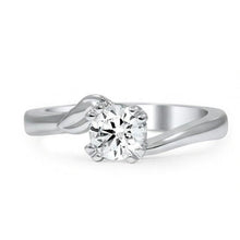 Solitaire Sparkling 1.50 Carats Round Cut Natural Earth Mined Diamond Wedding Ring