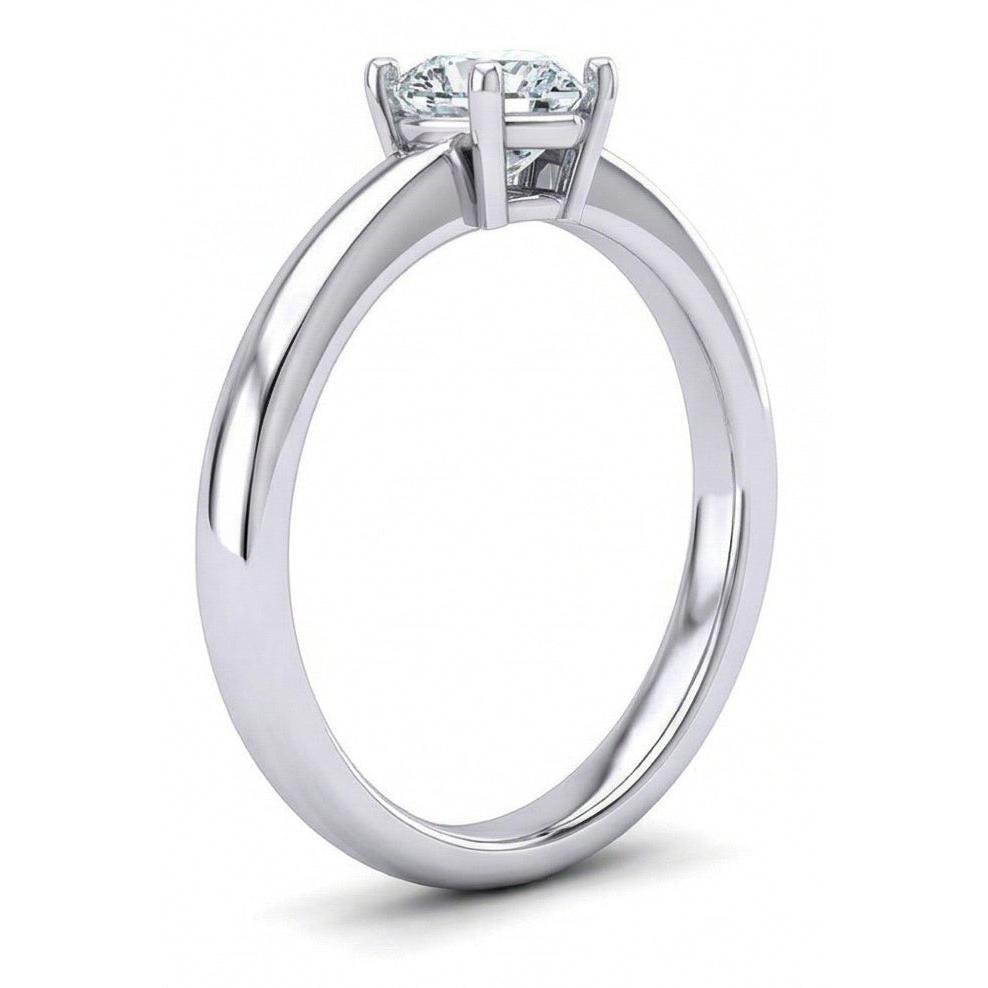 Solitaire Sparkling Heart Shape 1.75 Ct Natural Earth Mined Diamond Wedding Ring