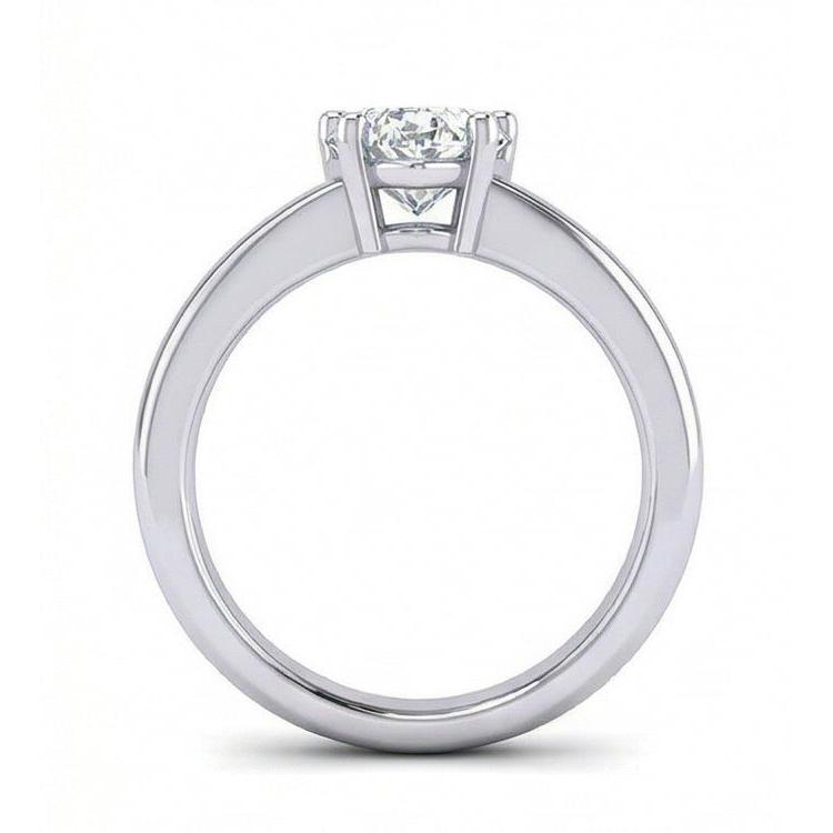 Solitaire Sparkling Heart Shape 1.75 Ct Natural Earth Mined Diamond Wedding Ring