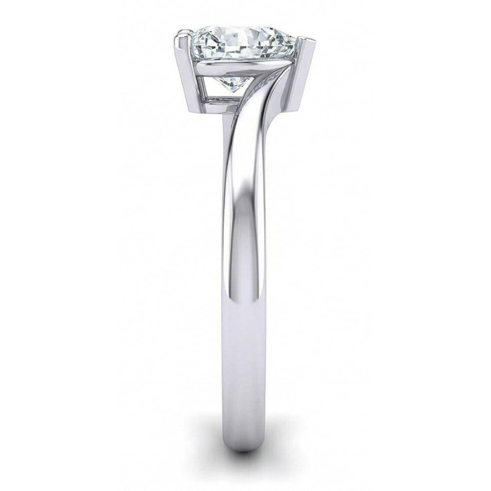 Solitaire Sparkling Heart Shape 1.75 Ct Natural Earth Mined Diamond Wedding Ring