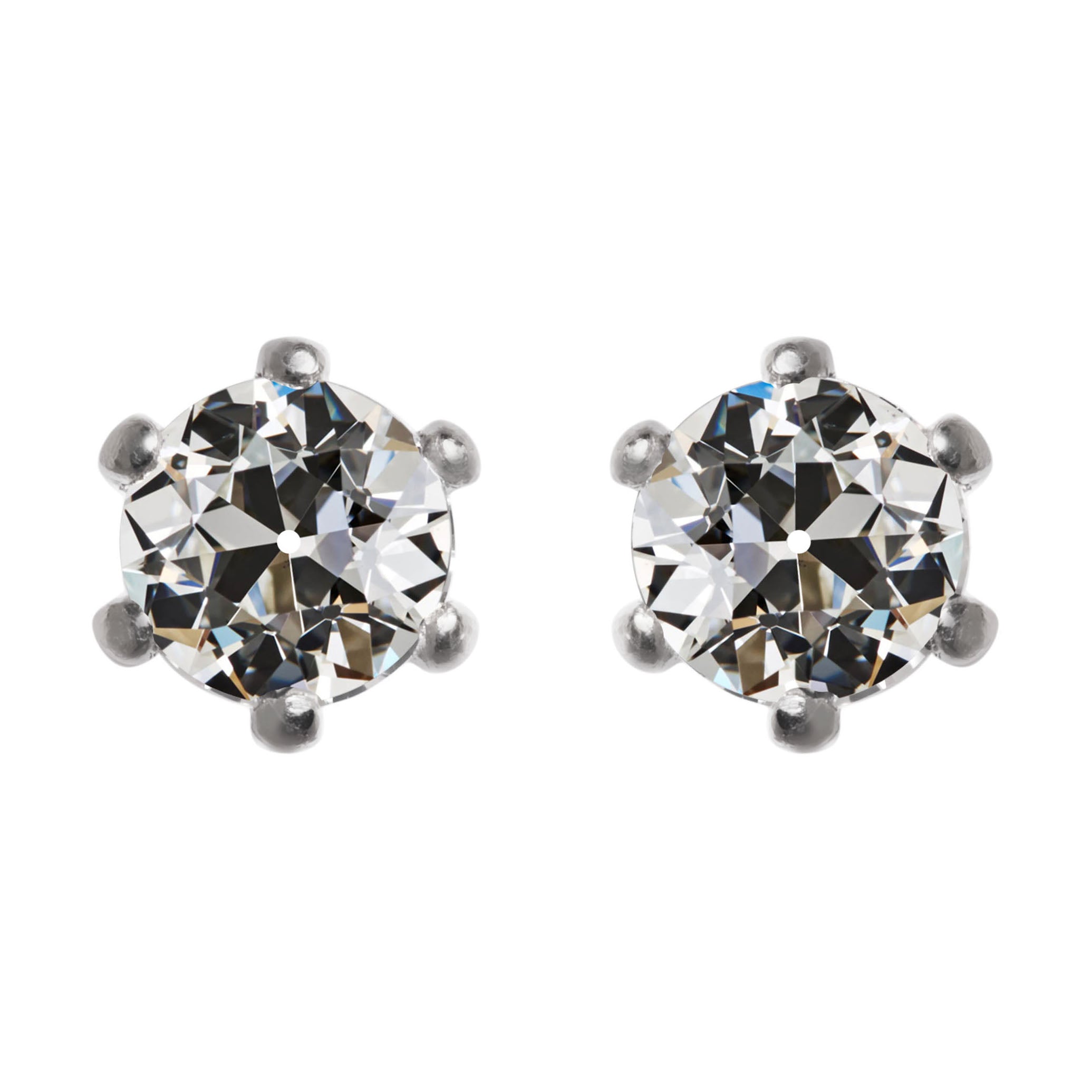 Sophisticated Drop Earrings 2 ct – main view
