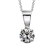 Shimmering Brilliant Diamond Pendant 1.50 ct – main view