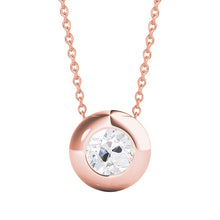 Real Fine Diamond Drop Pendant – main view