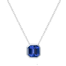 Genuine Blue Sapphire Gemstone Pendant – main view