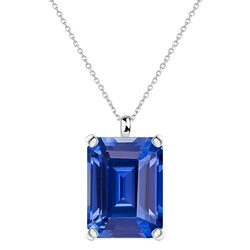 Fine Gemstone Pendant – Blue Sapphire 3.50 ct | HarryChadEnt