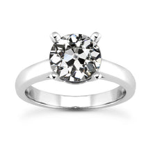 Real Brilliant Diamond Solitaire Ring – main view