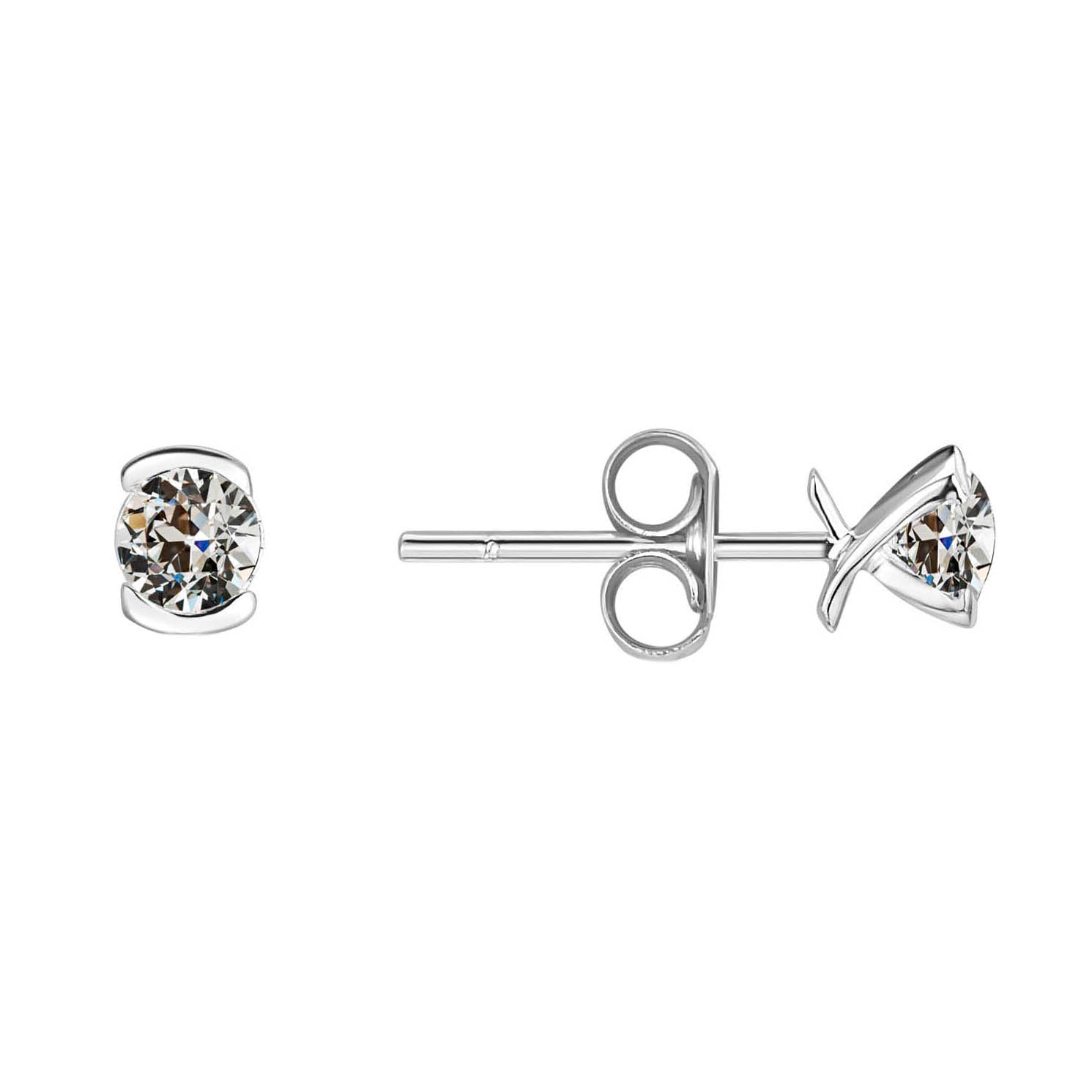 Natural Diamond Drop Earrings – main view